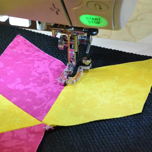 Janome Klarsichtquiltfuß mit Führungs-Set