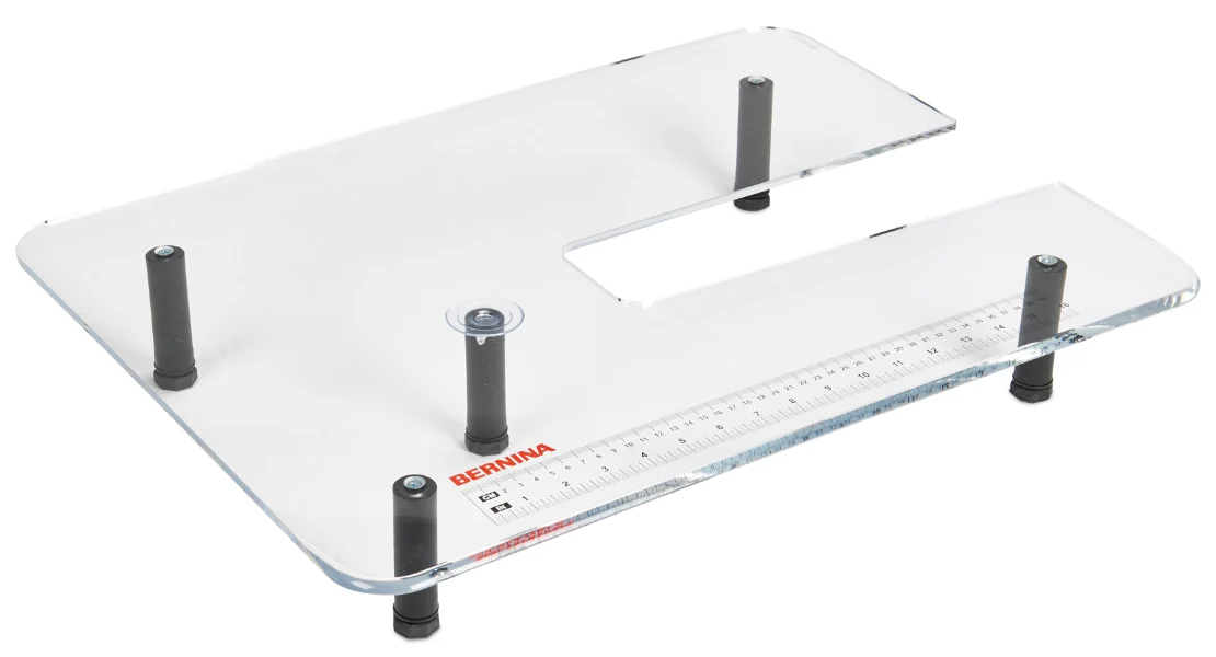 BERNINA Transparenter Quilt-Anschiebetisch 60 x 45 cm für 5-Serie 520/530/540