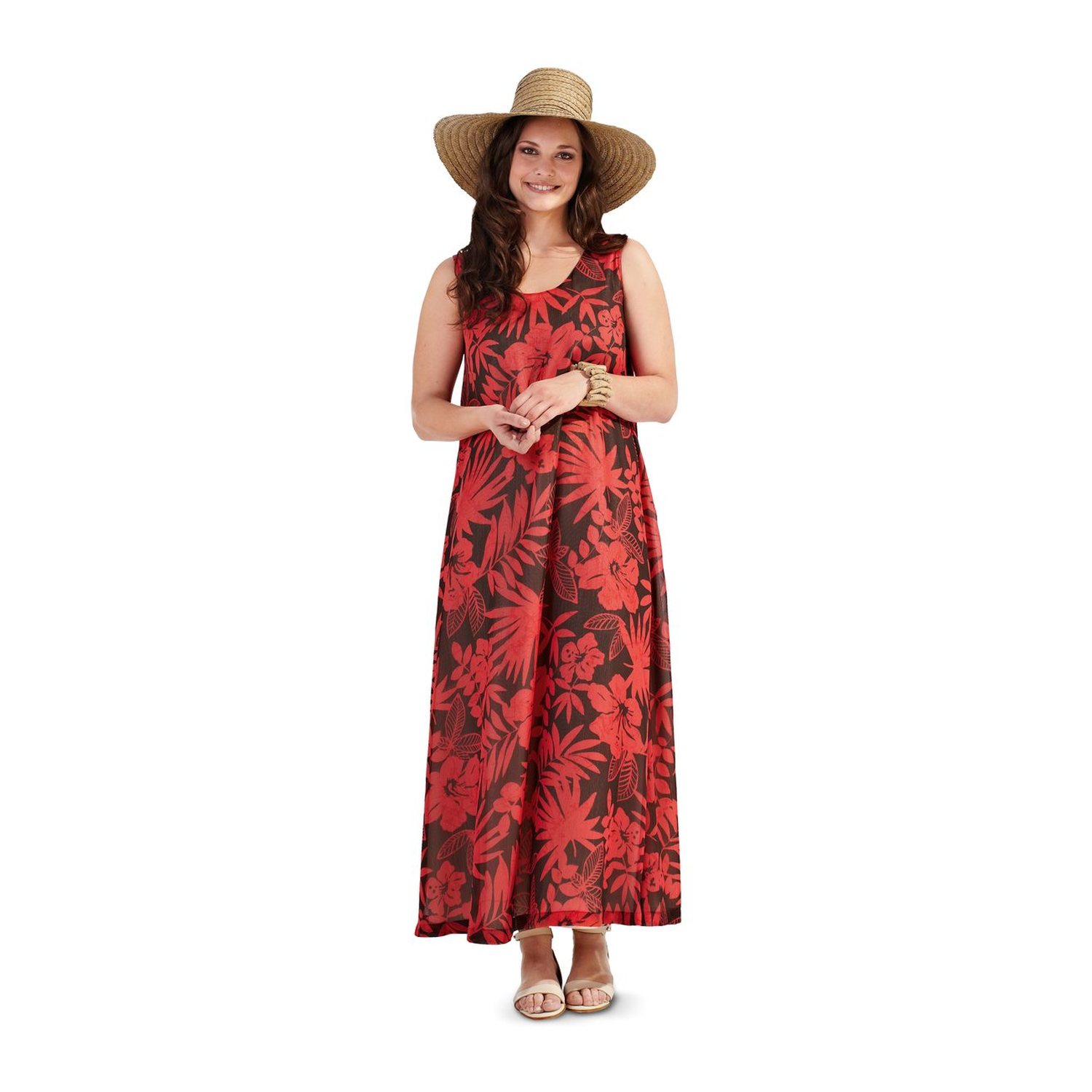 burda style Schnittmuster 7100: Sommerkleid für Curvy-Größen, Modellfoto 1