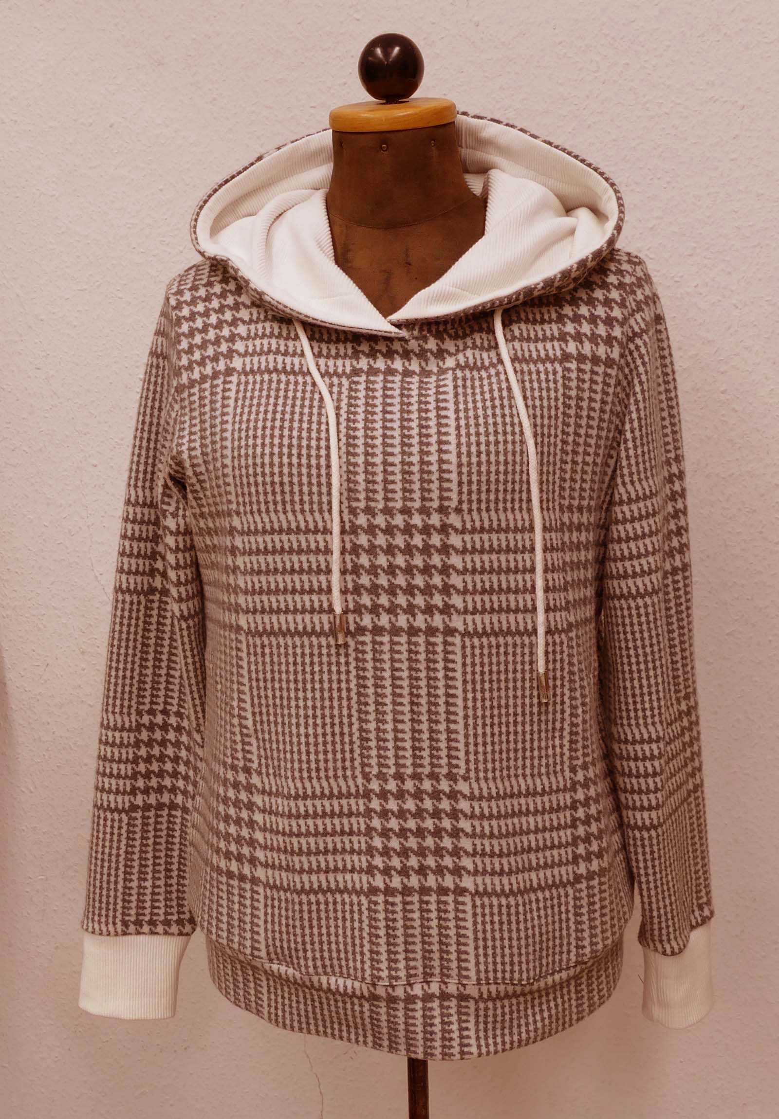 Romanit Jersey  Karo Taupe 645