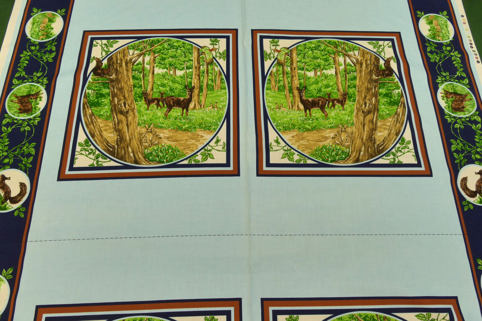 Baumwolle  Panel Wald
