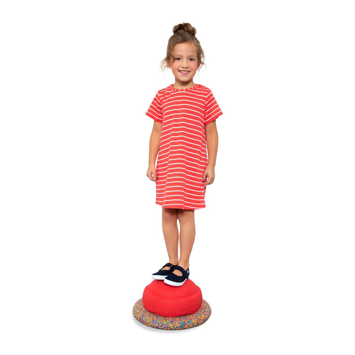 burda style Schnittmuster 9229: Sommerkleid und T-Shirt, Modellfoto 2