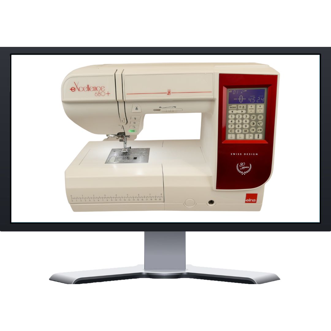 Nähmaschinen Kurs Elna 680+