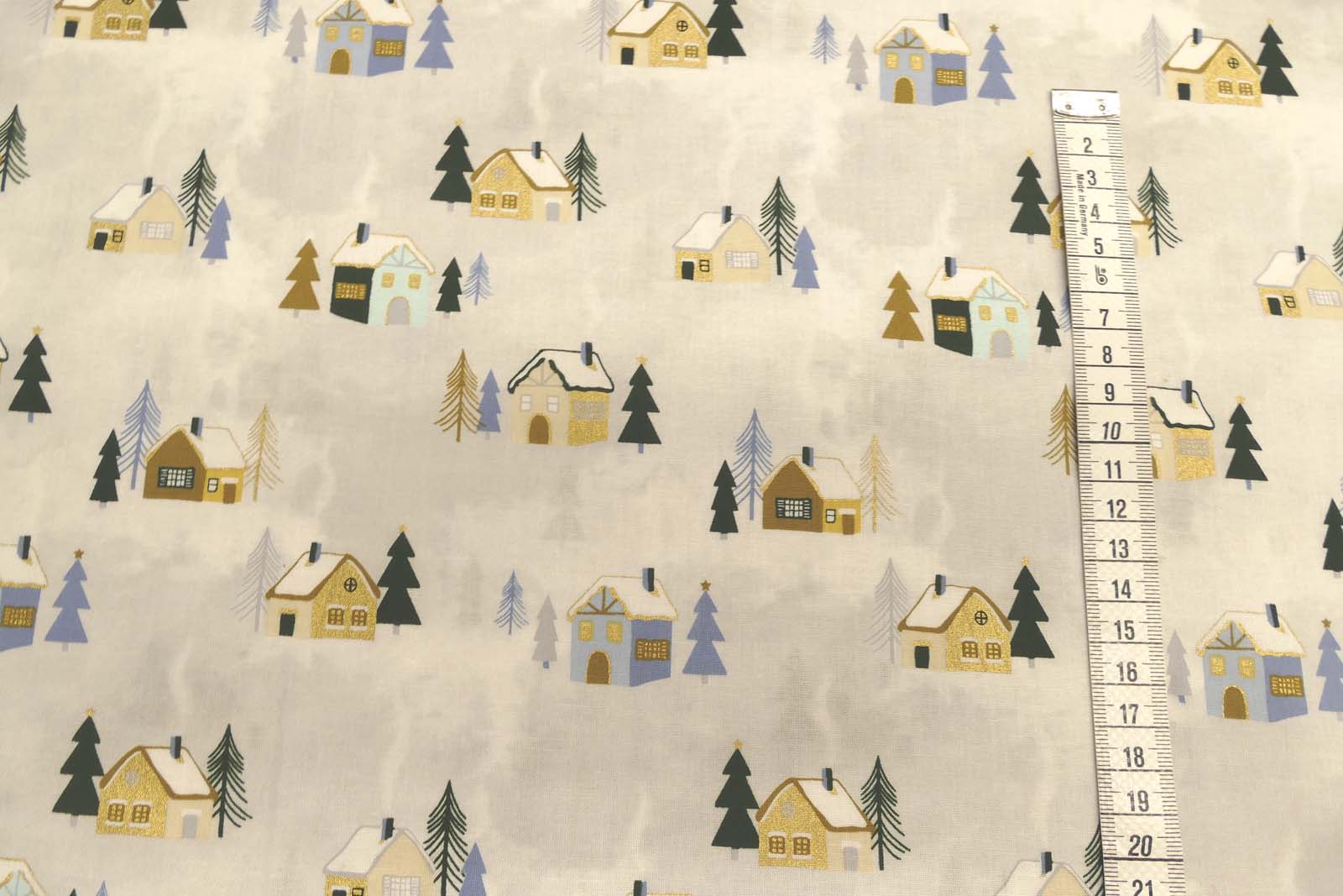 Baumwolle Winterlandschaft 677