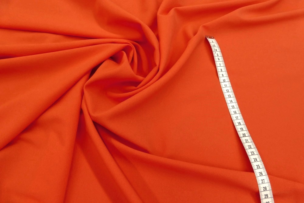 Microfaser Crepe orange