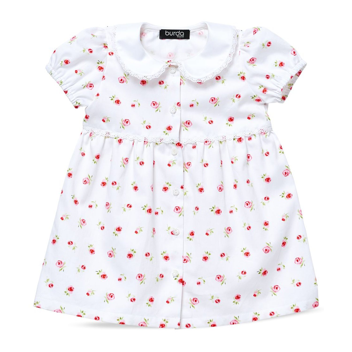 burda style Schnittmuster 9357: Sommerkleid und Babyhöschen, Modellfoto 2