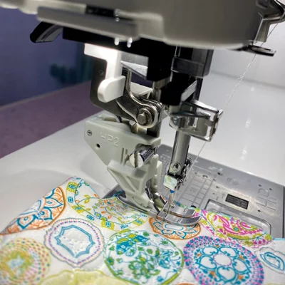 Janome Geradstichfuß HP2 9 mm (*QM 15000 V3, MC9450/9400QCP, MC6700P, CM7)