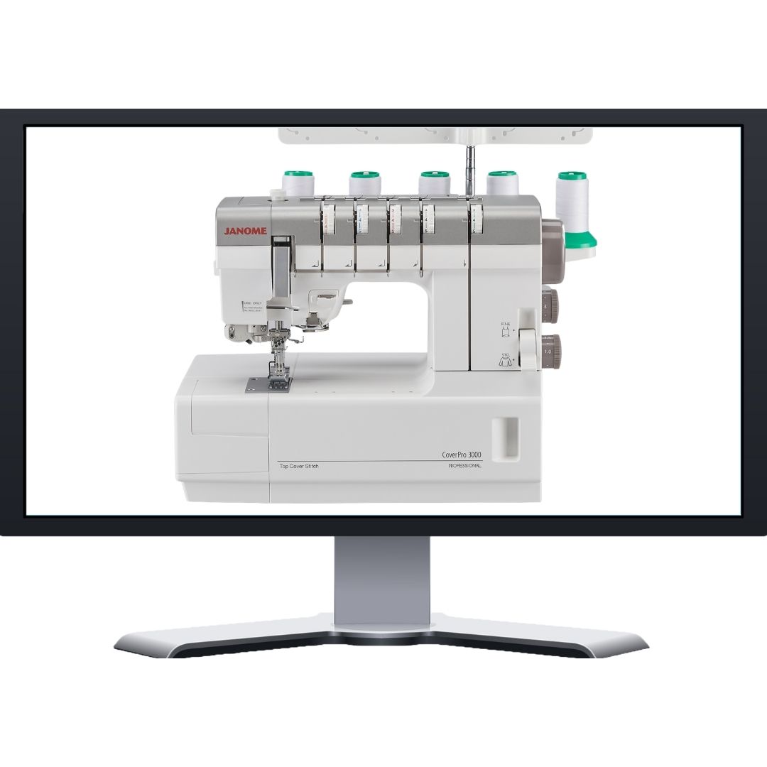Nähmaschinen Kurs Janome CoverPro 3000