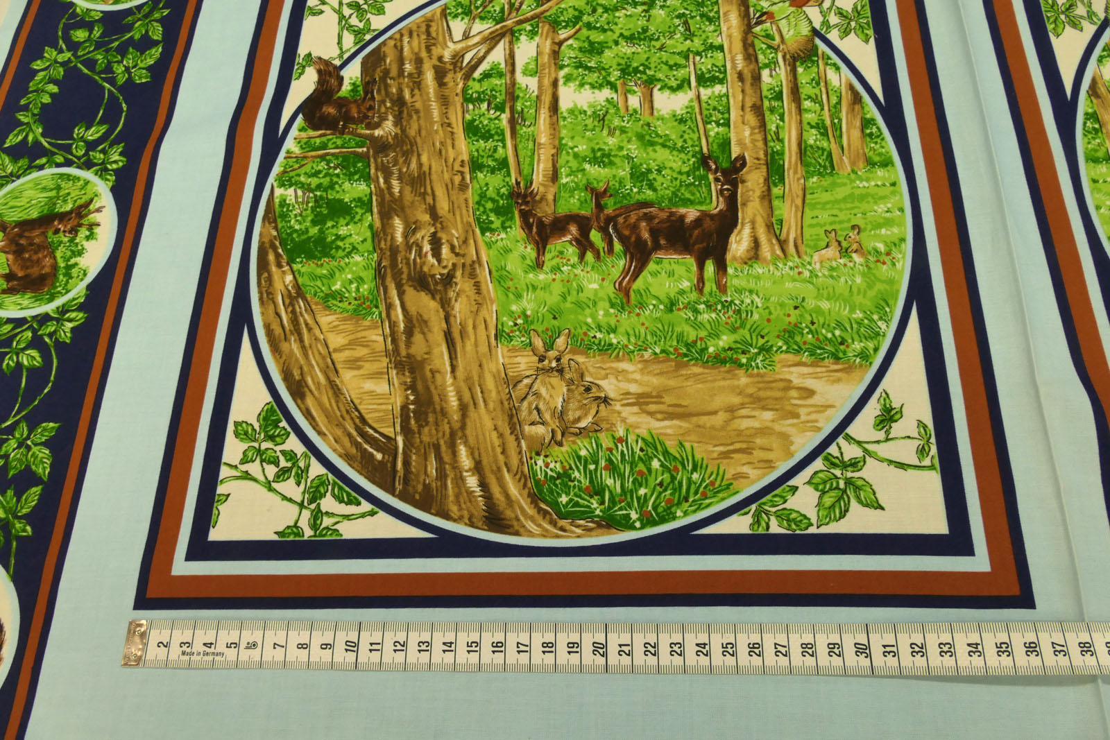 Baumwolle  Panel Wald