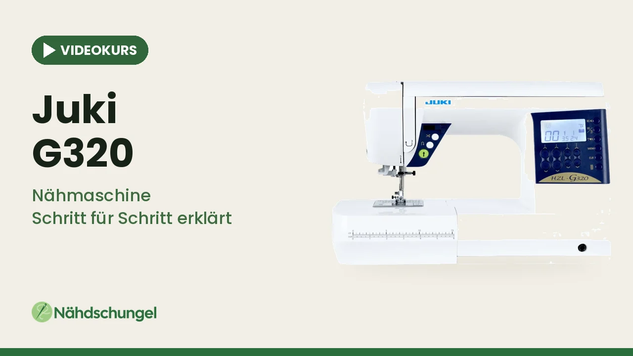 Online-Videokurs Juki G320