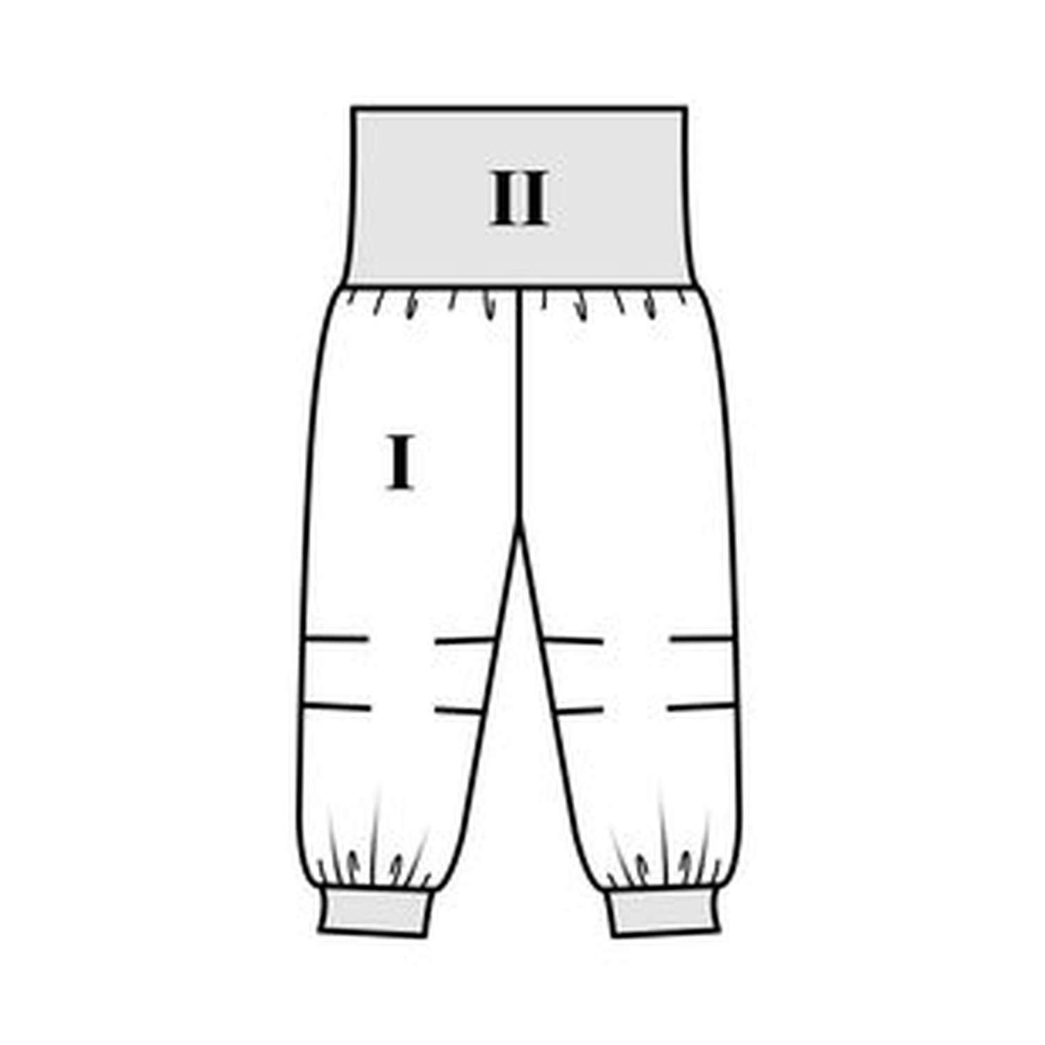 burda style Schnittmuster 9187: Babyhosen mit Bündchenbund, Modellfoto 2